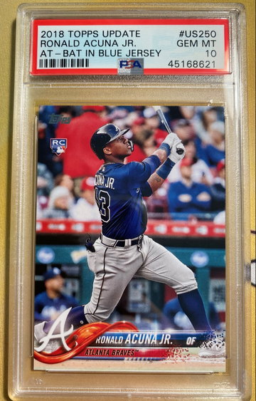 Ronlad Acuna Rookie RC PSA 10