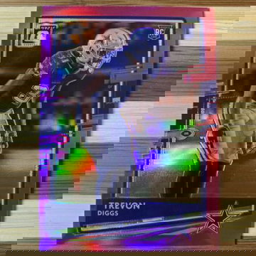 🔥2020 Donruss Optic Pink Rookie Trevon Diggs Dallas Cowboys #110 INT Leader