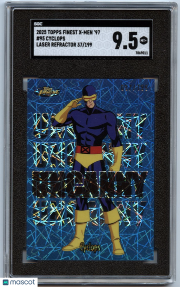 2025 Topps Finest X-Men '97 Cyclops #95 SGC 9.5