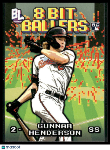 2023 Topps Big League Gunnar Henderson #8B-9 8 Bit Ballers