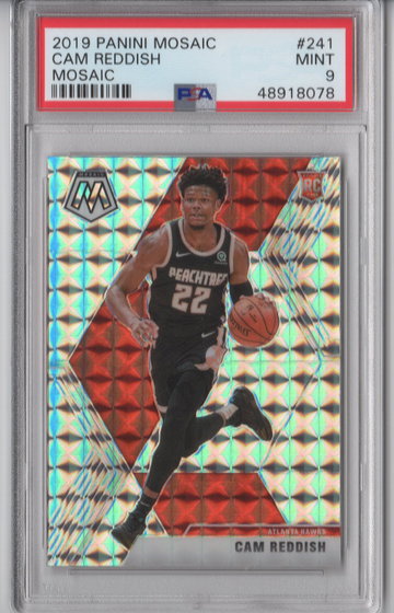 2019 Mosaic Cam Reddish Mosaic PSA 9