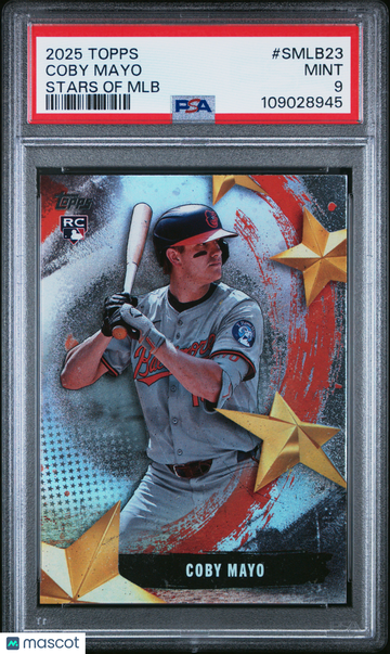 2025 Topps Stars Of MLB Coby Mayo #SMLB23 PSA 9