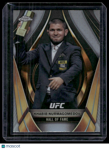 2024 Topps Chrome UFC Khabib Nurmagomedov #EMB-2 Embedded Refractor