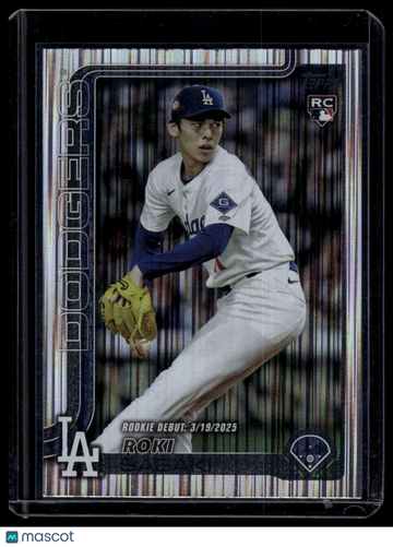 2025 Topps Update Roki Sasaki #US199 Tinsel