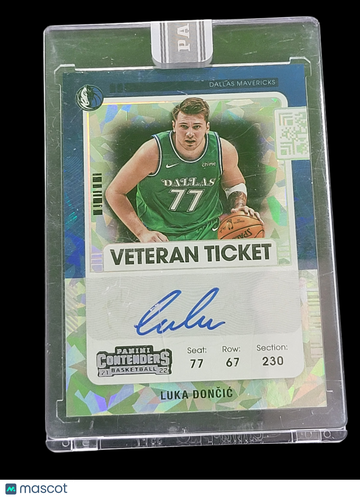 2022 Panini Contenders Basketball Luka Dončić #VT-LDC White Box