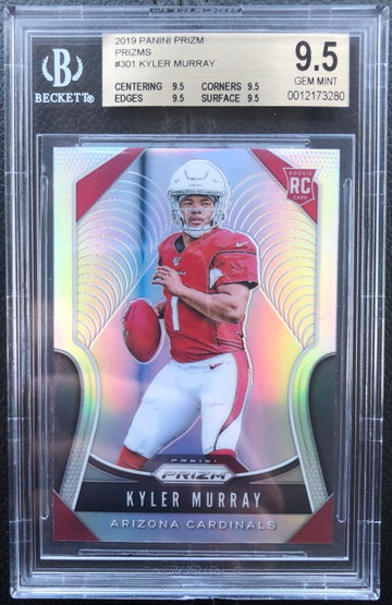 2019 Panini Prizm Kyler Murray RC Silver #301 BGS 9.5