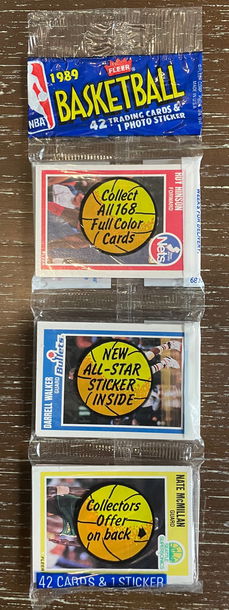 1989 Fleer Rack Pack 