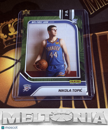 2024-25 Panini Instant NBA RPS First Look Nikola Topić #RPS-12 Jungle SN RC