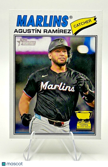 2026 Topps Heritage Agustin Ramirez #13 [Base] Rookie Base Set