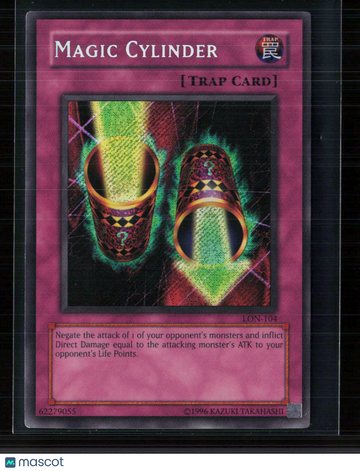 Yu-Gi-Oh! TCG 2003 Yu-Gi-Oh! Labyrinth of Nightmare Magic Cylinder Trap Card 1st Edition