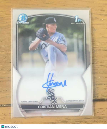 2023 Bowman Chrome - Prospect Autographs Cristian Mena #CPA-CM