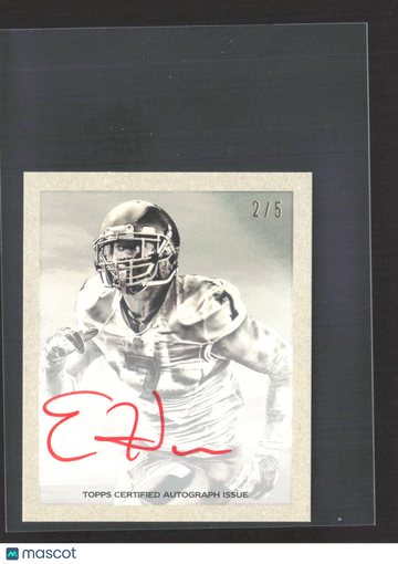 2015 Bowman Football Eli Harold #BMA-EH Black and White /5