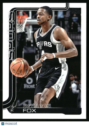 2025-26 Topps De'Aaron Fox #196 San Antonio Spurs