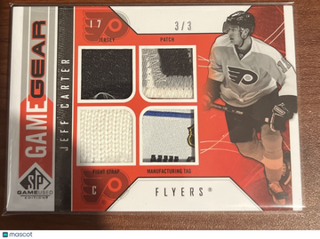 2009-10 SP Game Used Jeff Carter #GG-JC Patch