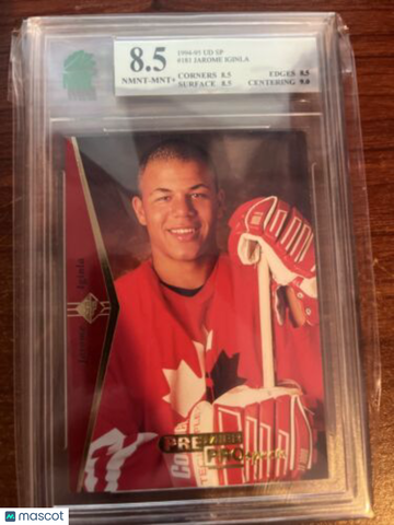 1994 SP Jarome Iginla #181 Rookie MNT 8.5