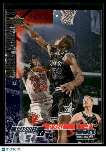1994 Upper Deck USA Shaquille O'Neal #50 Gold Medal
