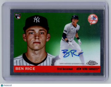2025 Topps Chrome Platinum Ben Rice #CPA-BR RC