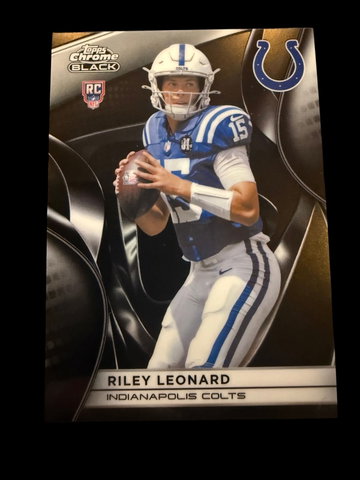 2025 Topps Chrome Black | Rookie Riley Leonard | #121
