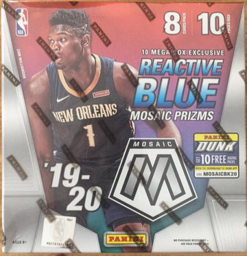 2019/20 PANINI MOSAIC MEGA BOX SEALED