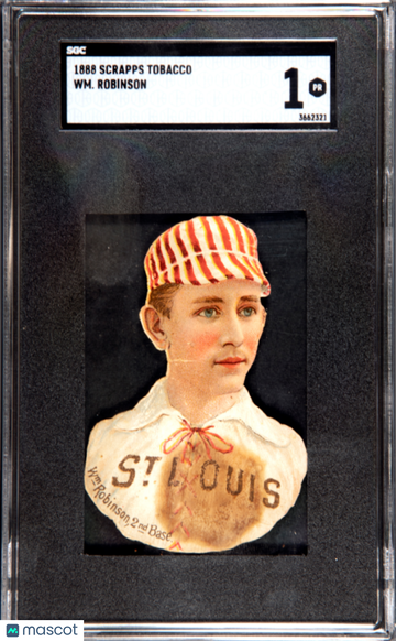 1888 Scrapps Tobacco WM. Robinson SGC 1
