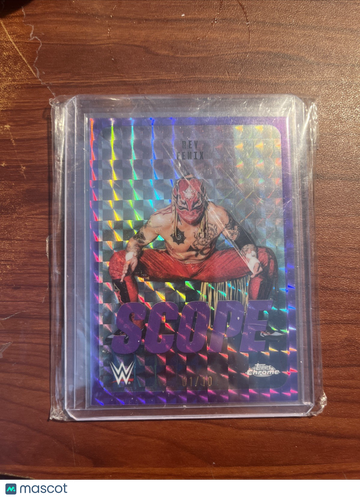 2026 Topps Chrome WWE Rey Fenix #SCO-28 Purple Insert