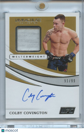 2021 Colby Covington Panini Authentic