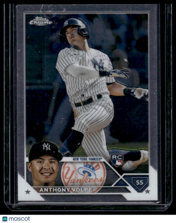 2023 Topps Chrome Anthony Volpe #4 RC