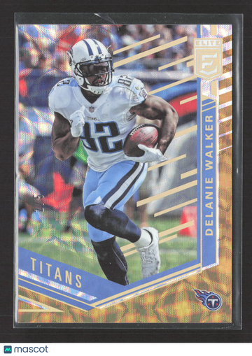 2018 Panini Donruss Elite Delanie Walker #54 Gold Prizm