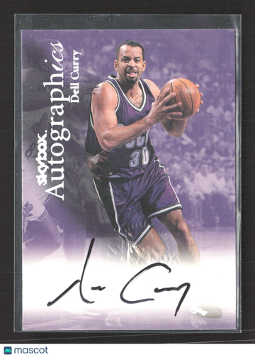 1999 SkyBox Autographics Dell Curry Auto