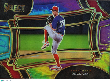 Mick Abel 2024 Select Rookie Tie-Dye Prizm Philadelphia Phillies