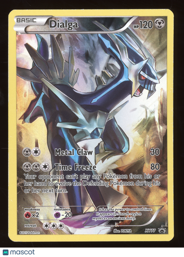 2014 Pokemon XY Dialga Black Star Promo #XY77