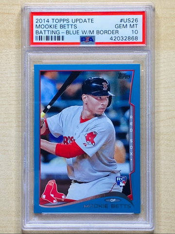 Mookie Betts 2014 Topps Update 