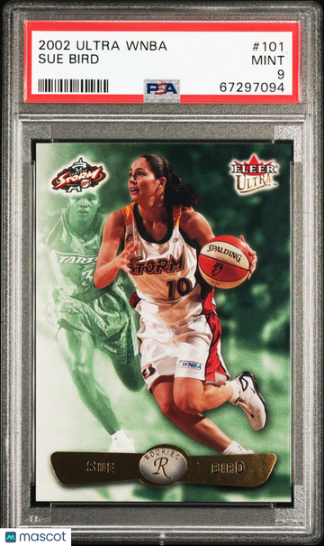 2002 ULTRA WNBA SUE BIRD #101 Rookie PSA 9