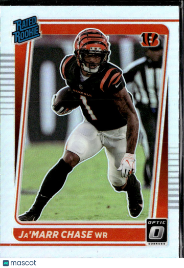 Ja'Marr Chase 2021 Panini Donruss Optic Cincinnati Bengals