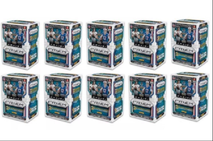 10 Box Lot of 2021 Panini Prizm NFL Football Blaster Boxes ~ Mint ...