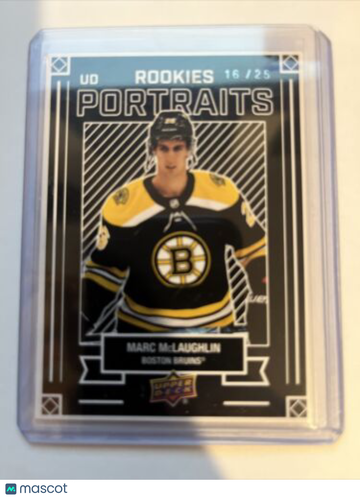 2022-23 Upper Deck Marc McLaughlin Rookie