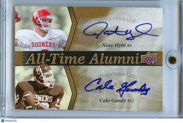 2011 Nate Hybl Cale Gundy Upper Deck