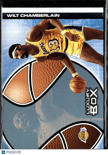Wilt Chamberlain 2005 Topps Luxury Box /300 Los Angeles Lakers