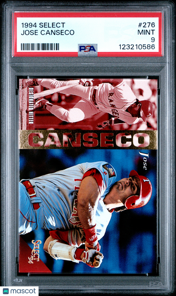 1994 Select Jose Canseco #276 PSA 9