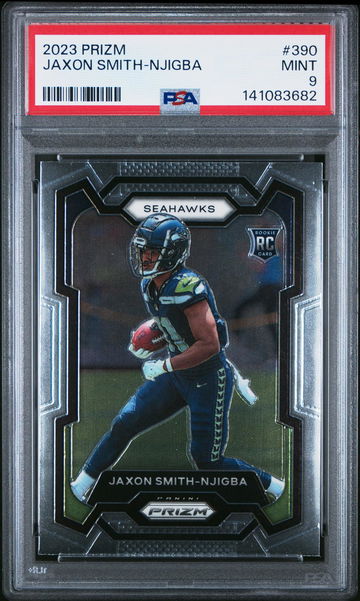 2023 Panini Prizm Jaxon Smith-Njigba #390 PSA 9