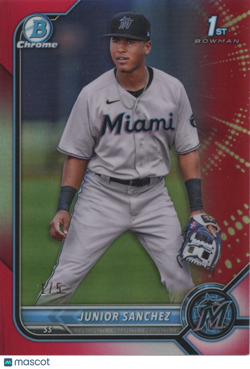 2022 Bowman Chrome Junior Sanchez