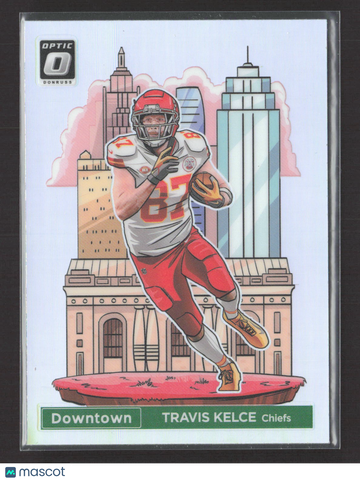 2024 Panini Donruss Optic Downtown Travis Kelce #7