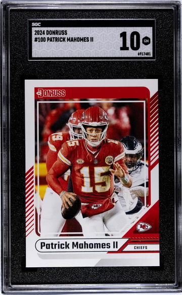 2024 Donruss #100 Patrick Mahomes II SGC 10