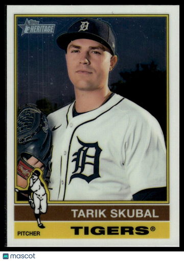 2025 Topps Heritage Tarik Skubal #116 Chrome