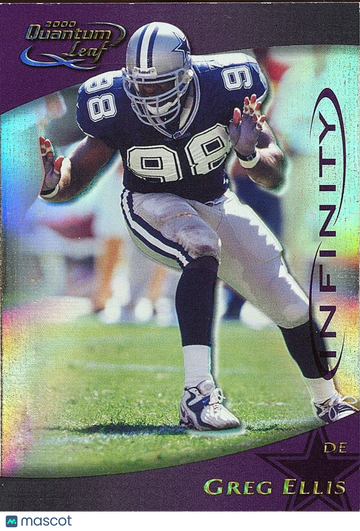 2000 Quantum Leaf Greg Ellis #79 Purple