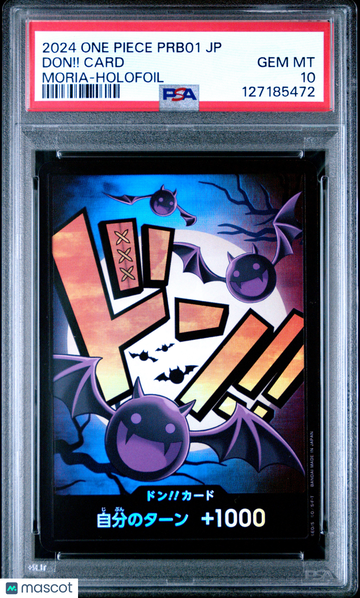Don!! Card Japanese Moria-Holofoil PSA 10