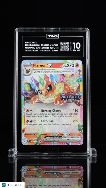 Pokémon Scarlet & Violet Flareon ex TAG 10 #014/131