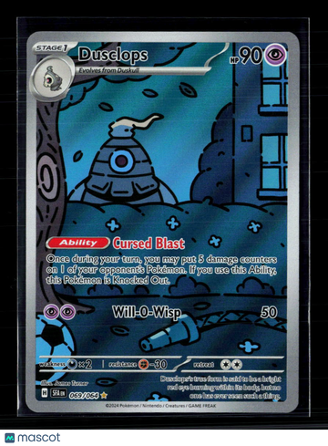 Pokemon 2024 Shrouded Fable Dusclops #69/64