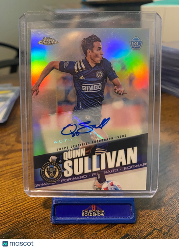 2022 Topps Chrome Quinn Sullivan #186 Refractor Rookie Topps
