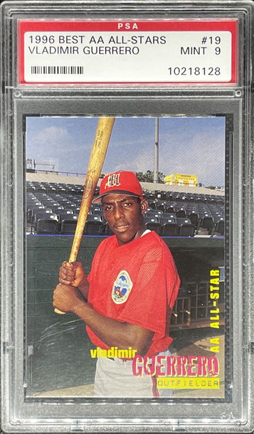 1996 Best AA All Stars #19 Vladimir Guerrero PSA 9
